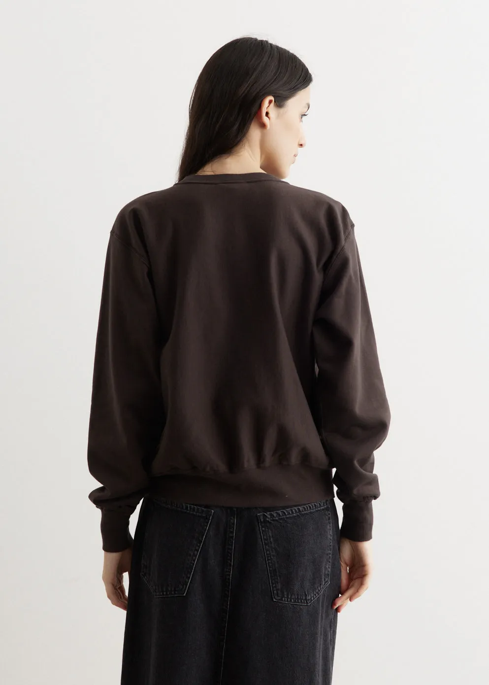 Elastic High Gauge Sweat Pullover