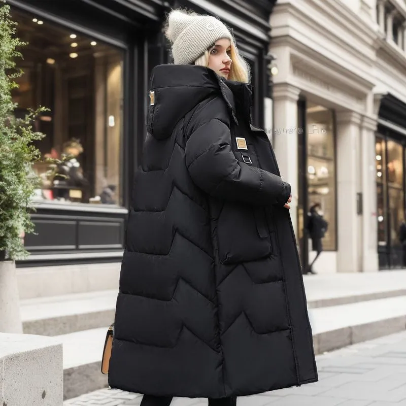 Elise – Women’s Elegant Winter Coat with Removable Hood