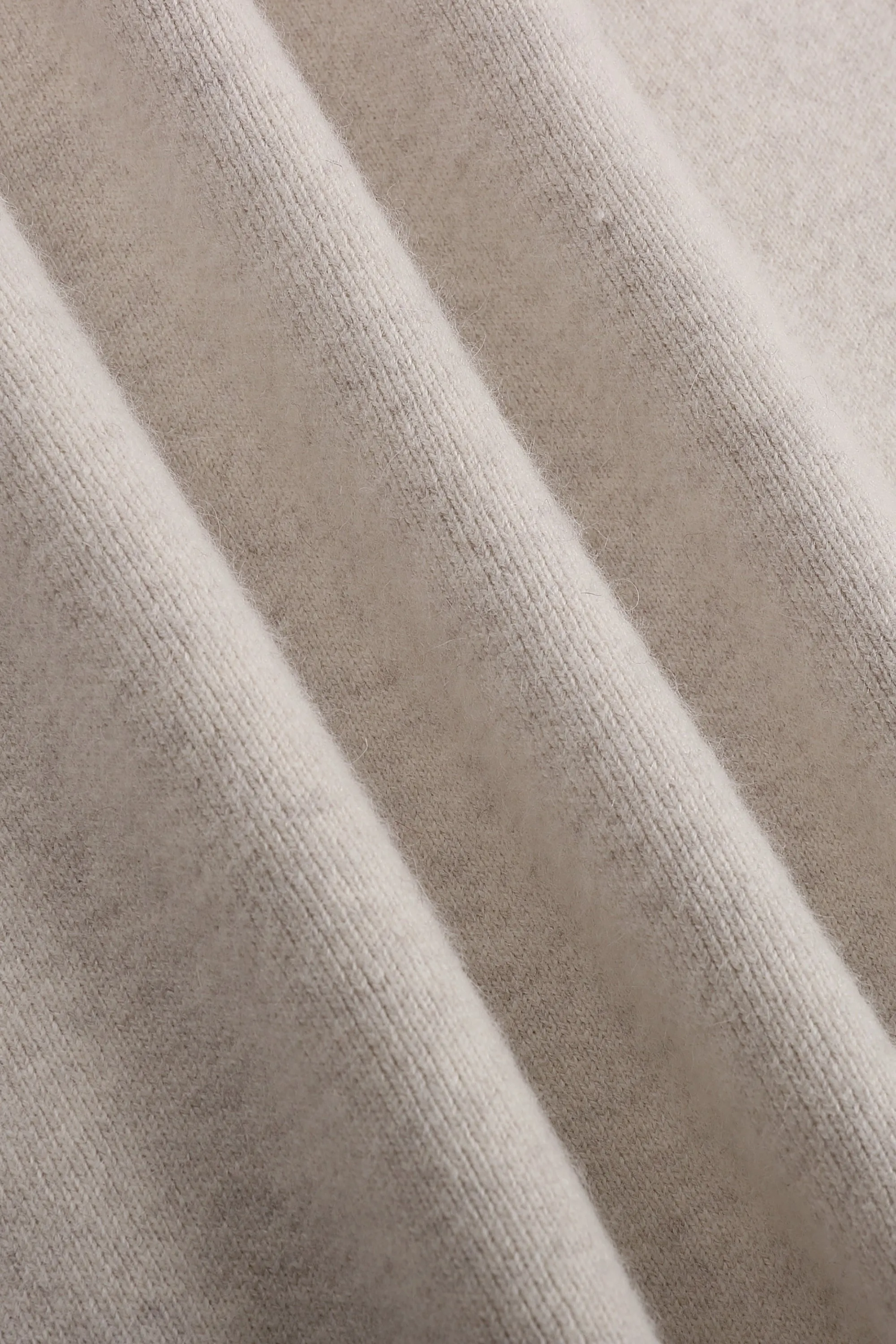 Eloise Wool And Raccoon Yarn Cardigan - Beige