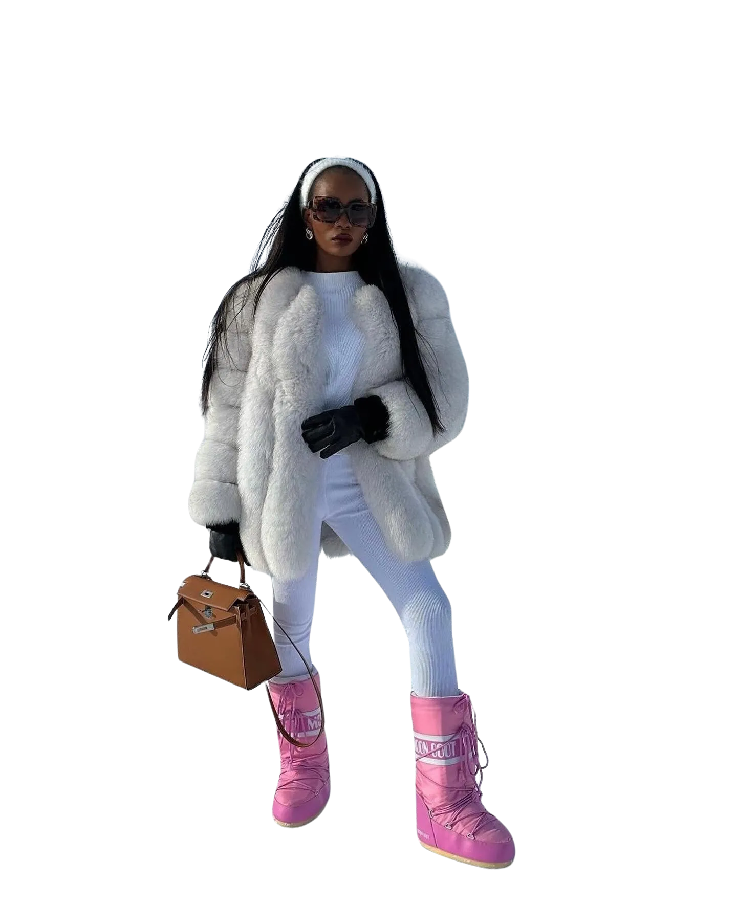 Emma™ | Tailored Straight Rows Long Coat