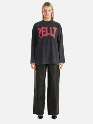 ENA Pelly II KARA Long Sleeve Tee - Vintage Black