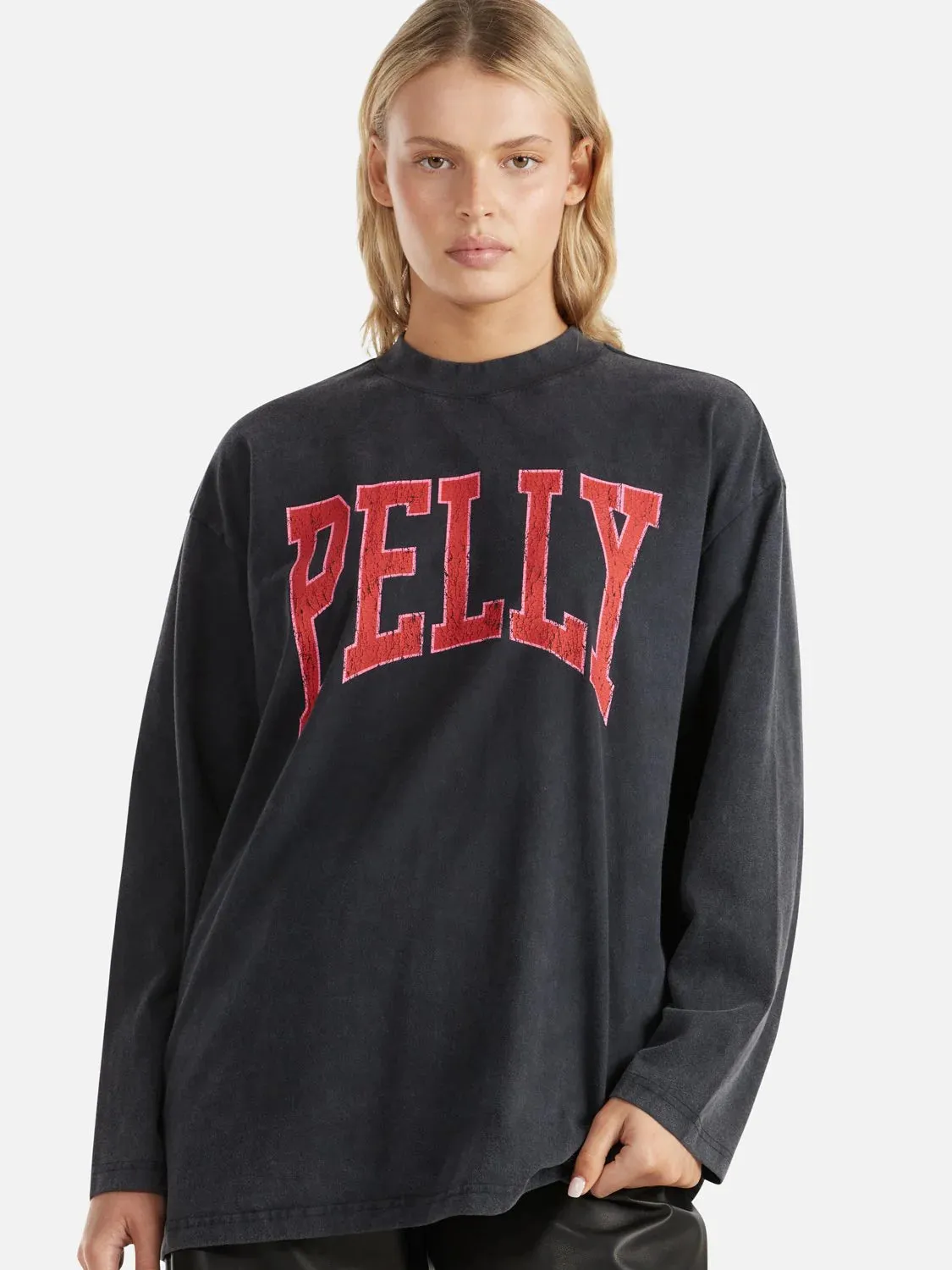 ENA Pelly II KARA Long Sleeve Tee - Vintage Black