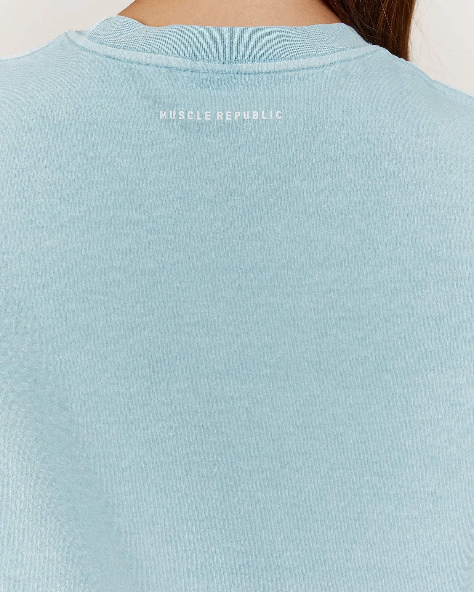 ESSENTIALS TANK - FADED BLUE