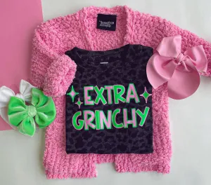extra grinchy tee - leopard