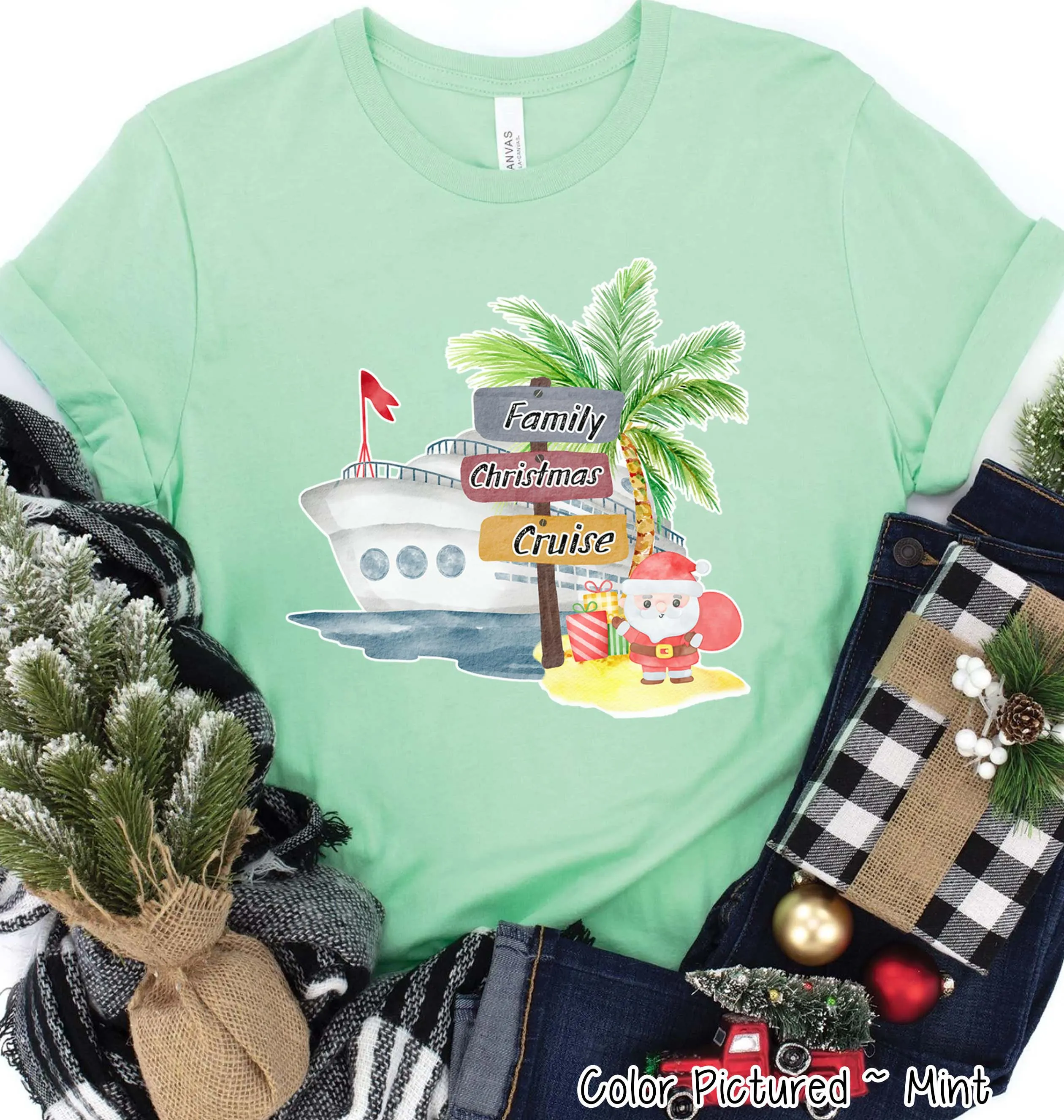 Family Christmas Cruise Tee or Sweatshirt