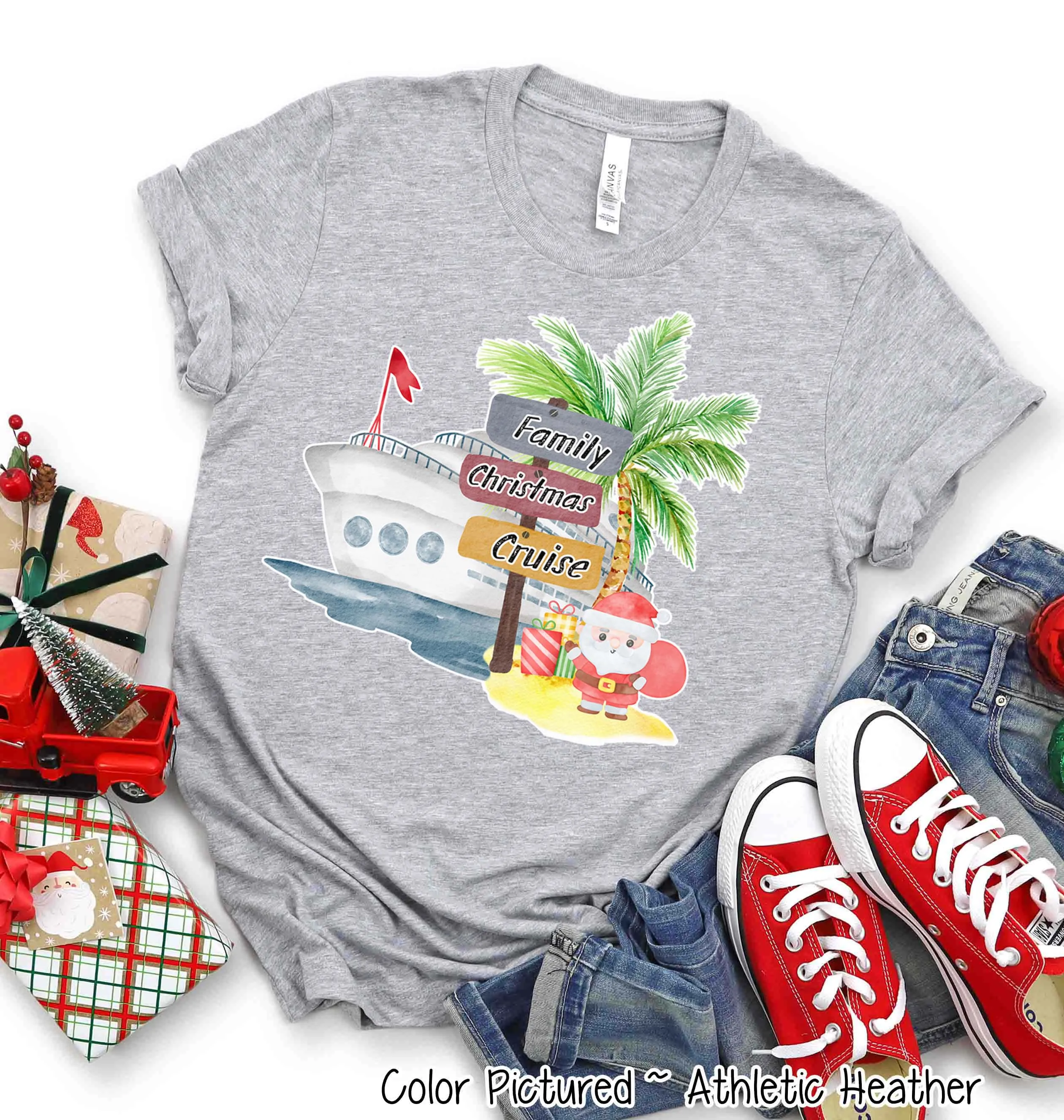 Family Christmas Cruise Tee or Sweatshirt