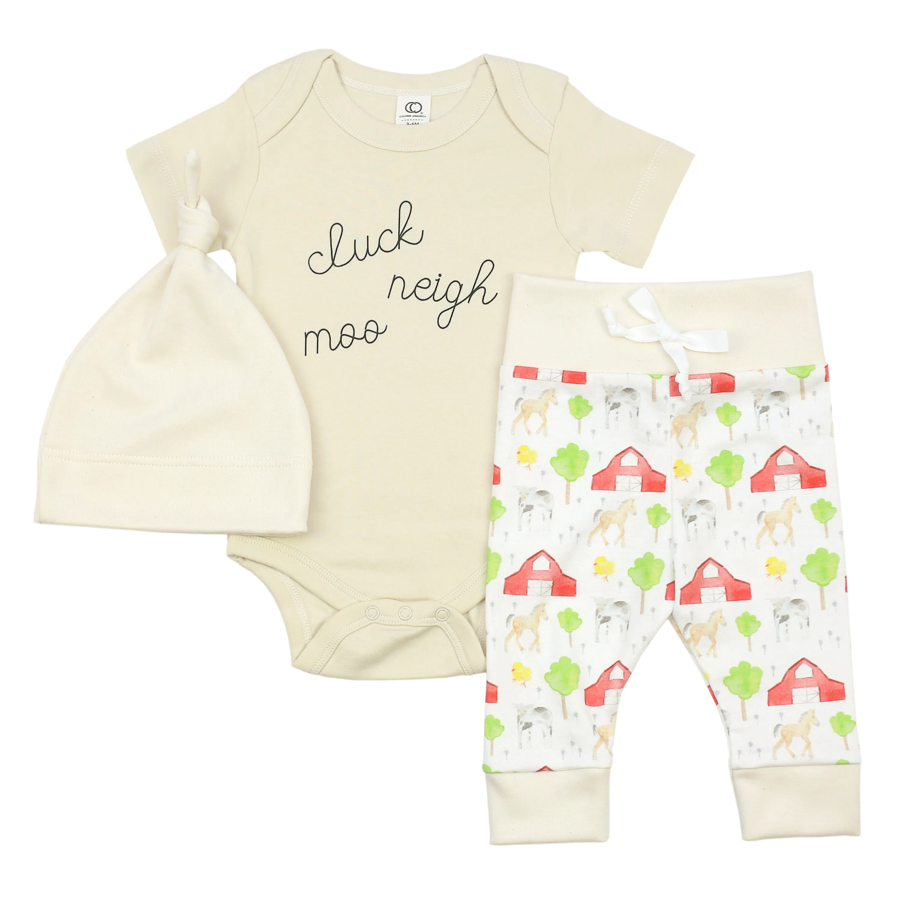 Farm Friends | Organic Baby Set | Gender Neutral