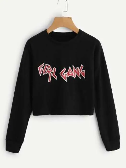 Fit Right Gang Crop sweatshirt