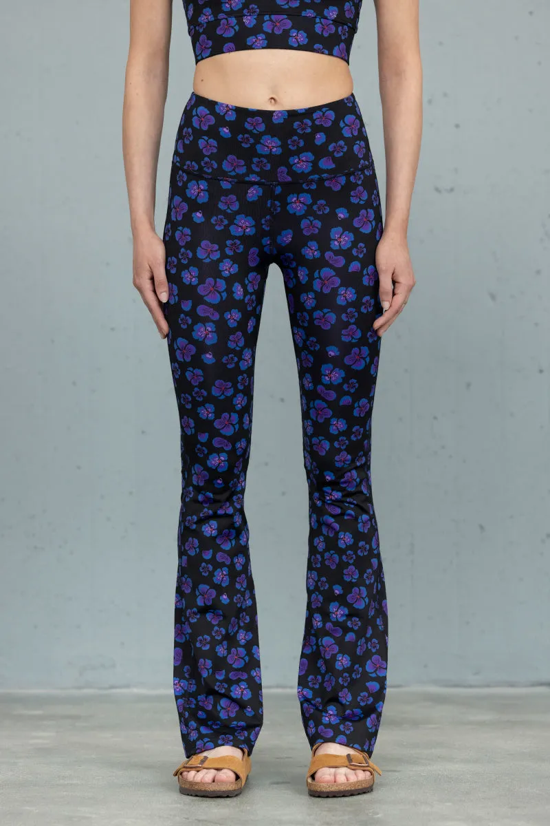 Flared Leggings Wild Violets