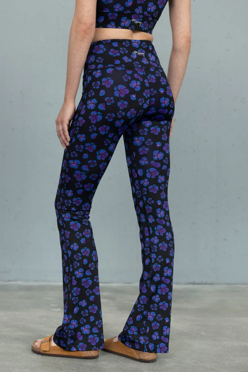 Flared Leggings Wild Violets