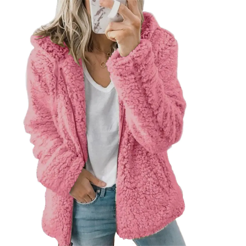 Fleece Zip Up Long Sleeved Jacket