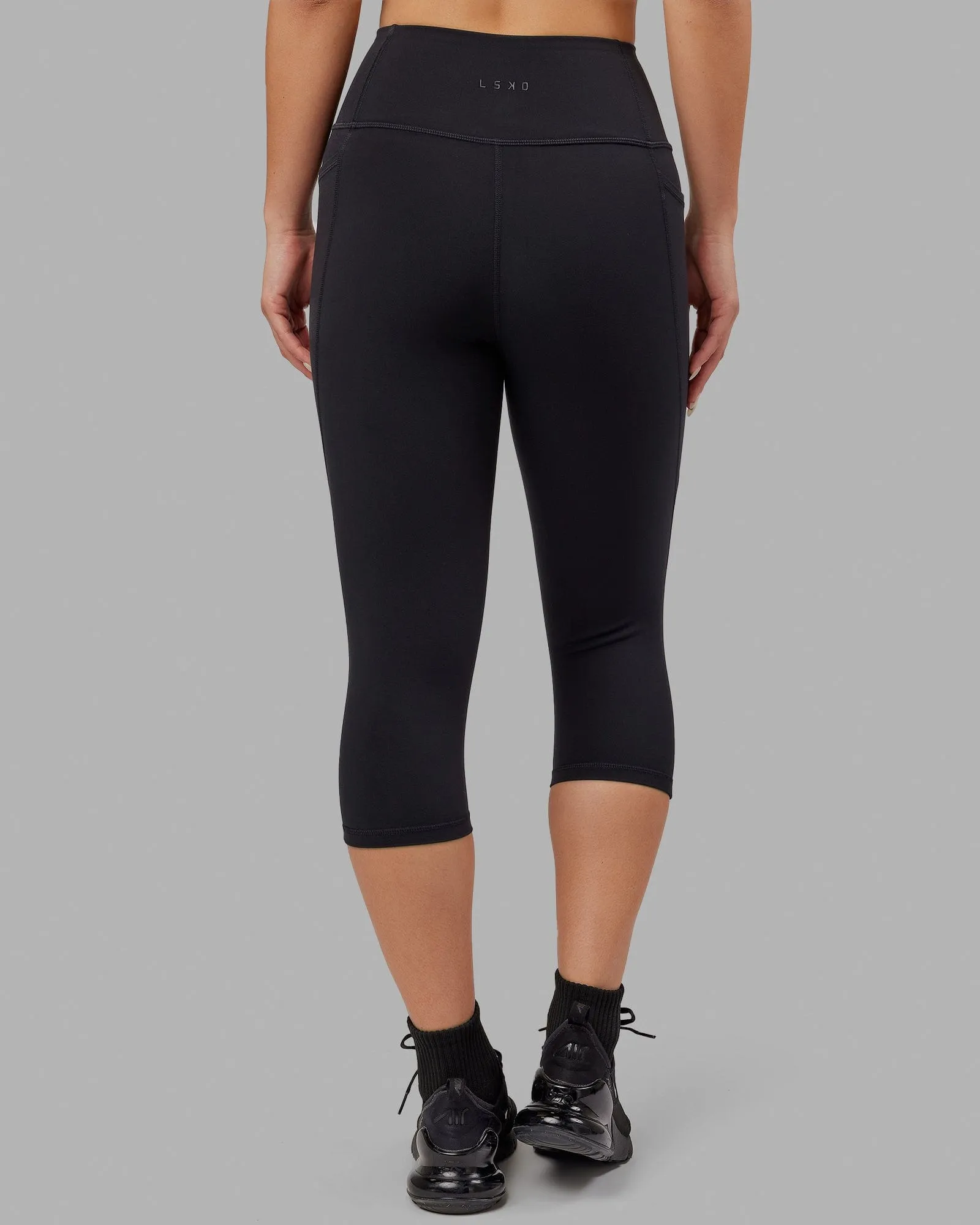 Flux 3/4 Length Tights - Black