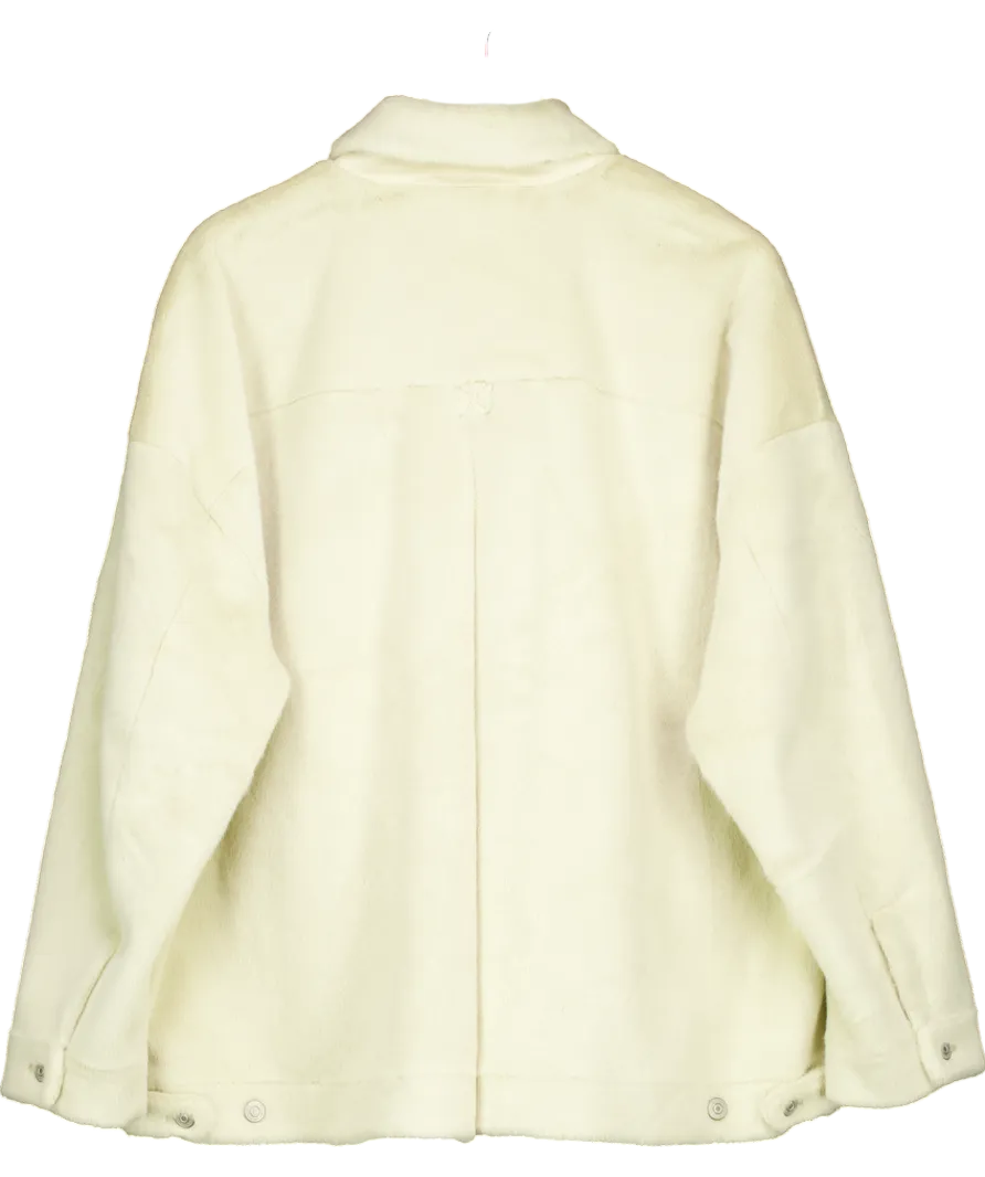 Free People Cream Cozy Opal Swing Jacket UK XL