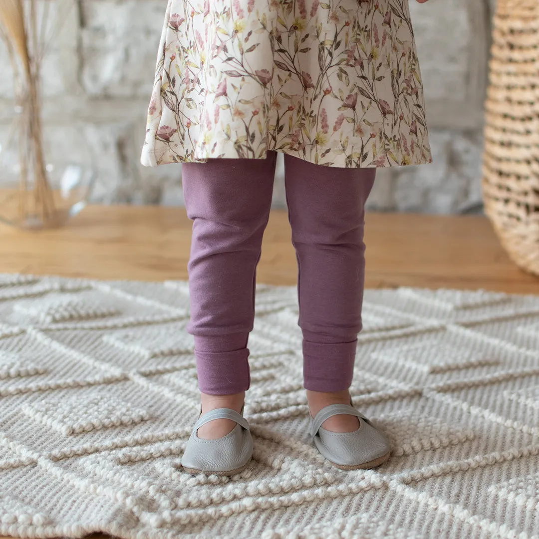 French Lilac Grow-With-Me Leggings