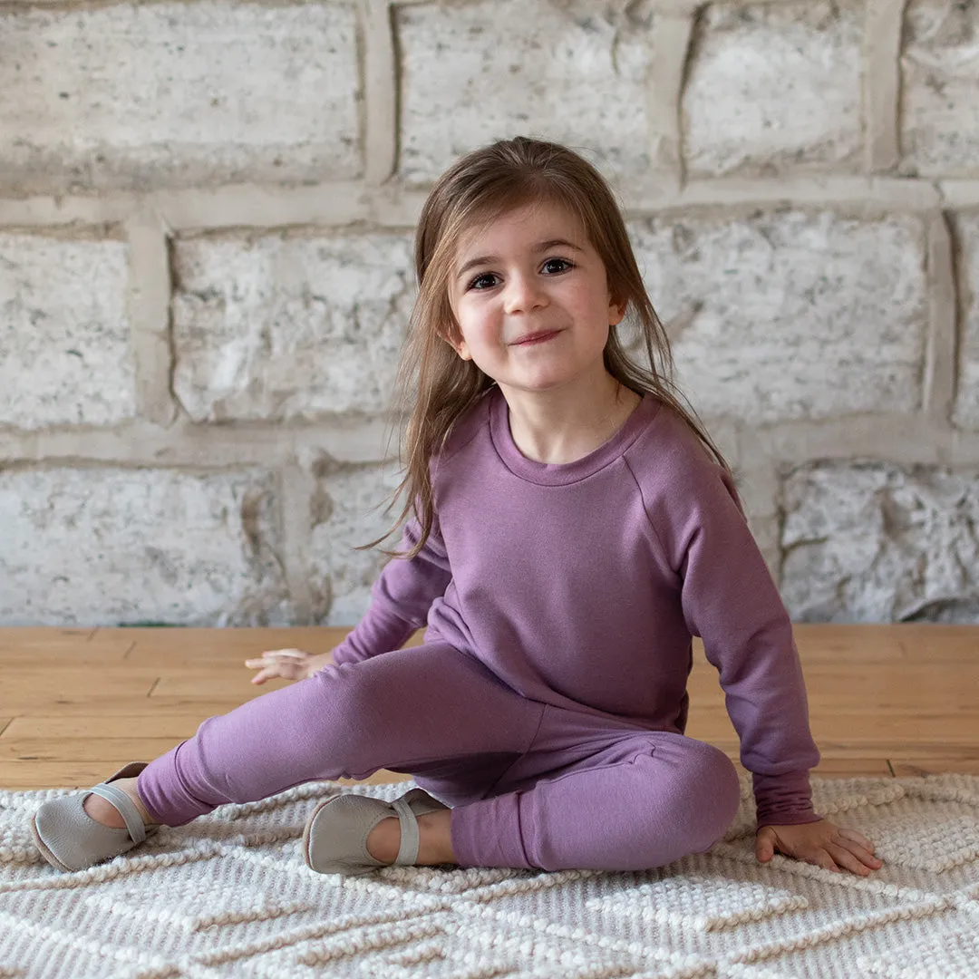 French Lilac Grow-With-Me Leggings