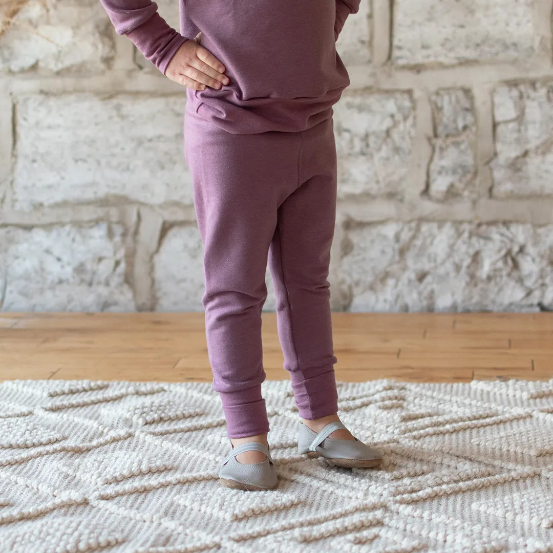 French Lilac Grow-With-Me Leggings