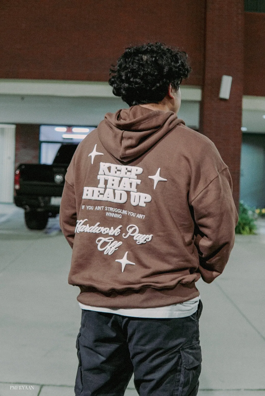 French Terry Motivation Hoodie