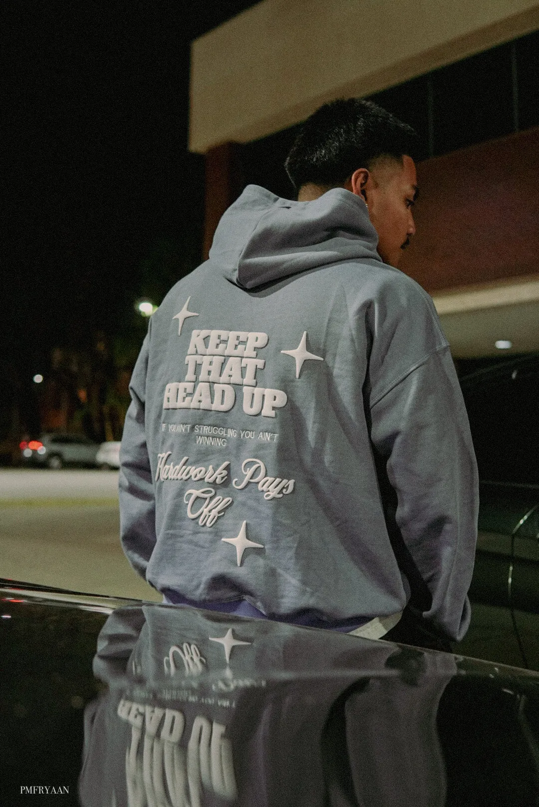 French Terry Motivation Hoodie