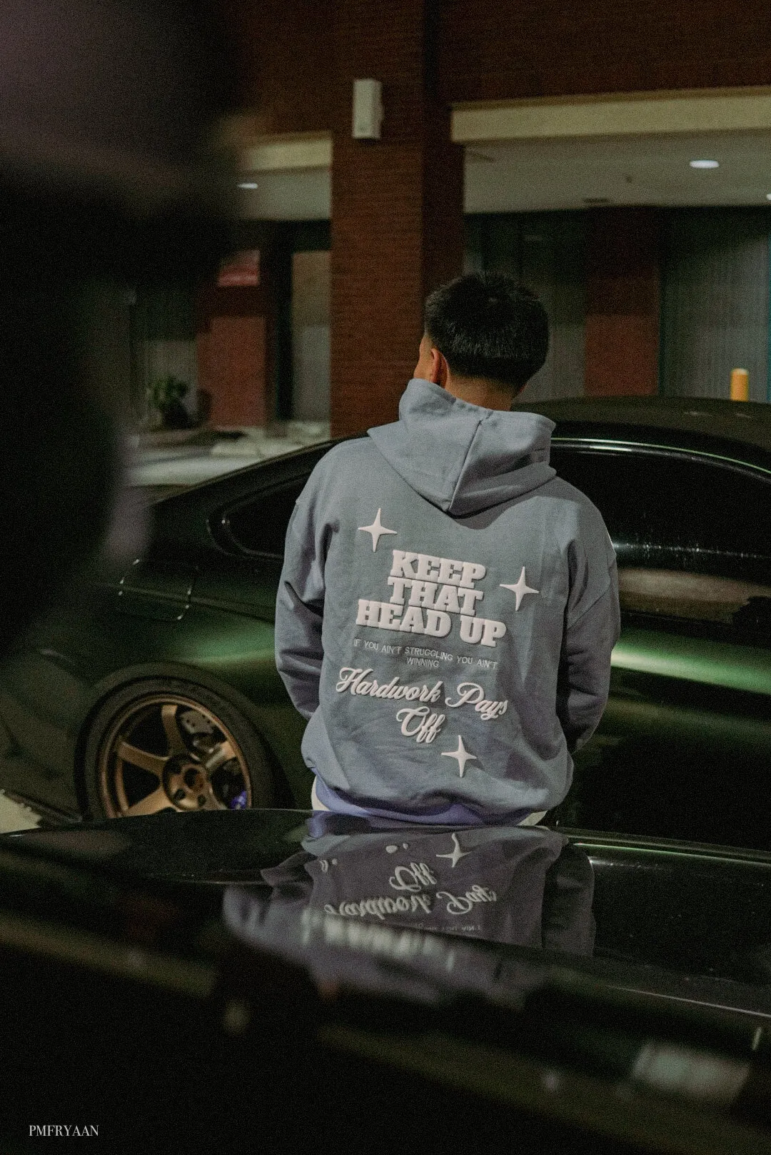French Terry Motivation Hoodie