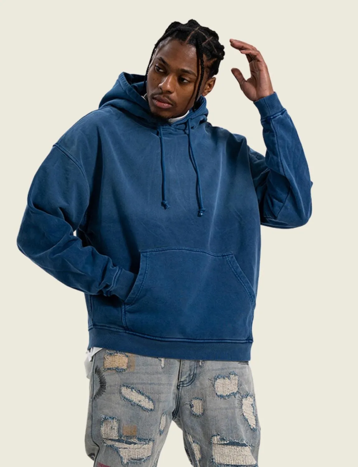 FSW® Dye Tied Heavyweight Wash Vintage Hoodie
