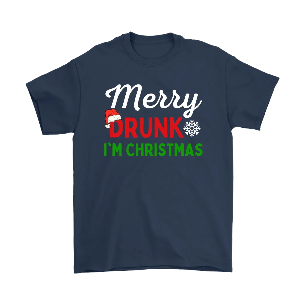 Funny "Merry Drunk I'm Christmas" Shirts and Hoodies