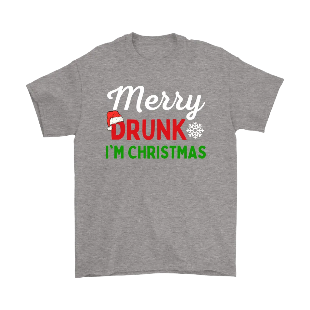 Funny "Merry Drunk I'm Christmas" Shirts and Hoodies
