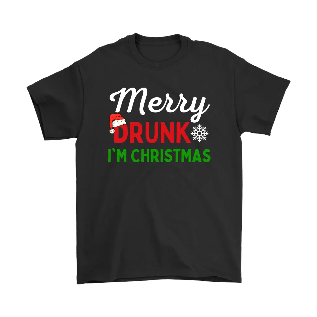 Funny "Merry Drunk I'm Christmas" Shirts and Hoodies