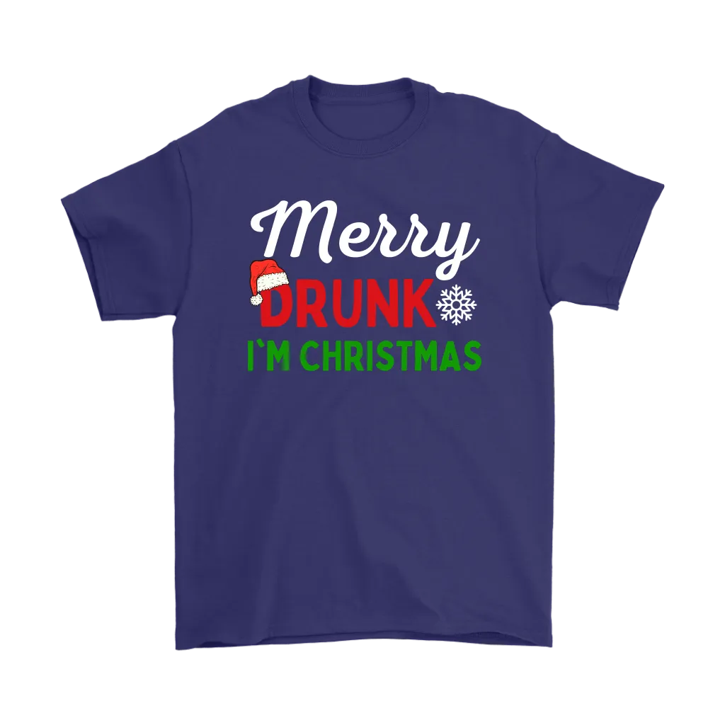 Funny "Merry Drunk I'm Christmas" Shirts and Hoodies