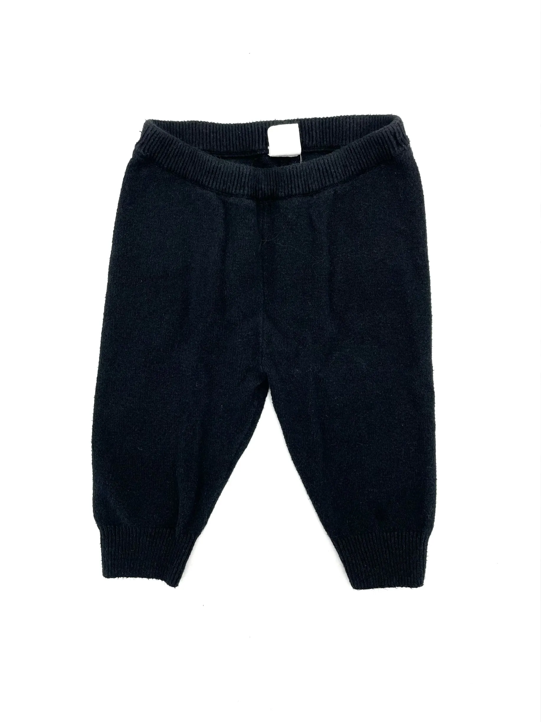 Gap black knit leggings - 3-6m