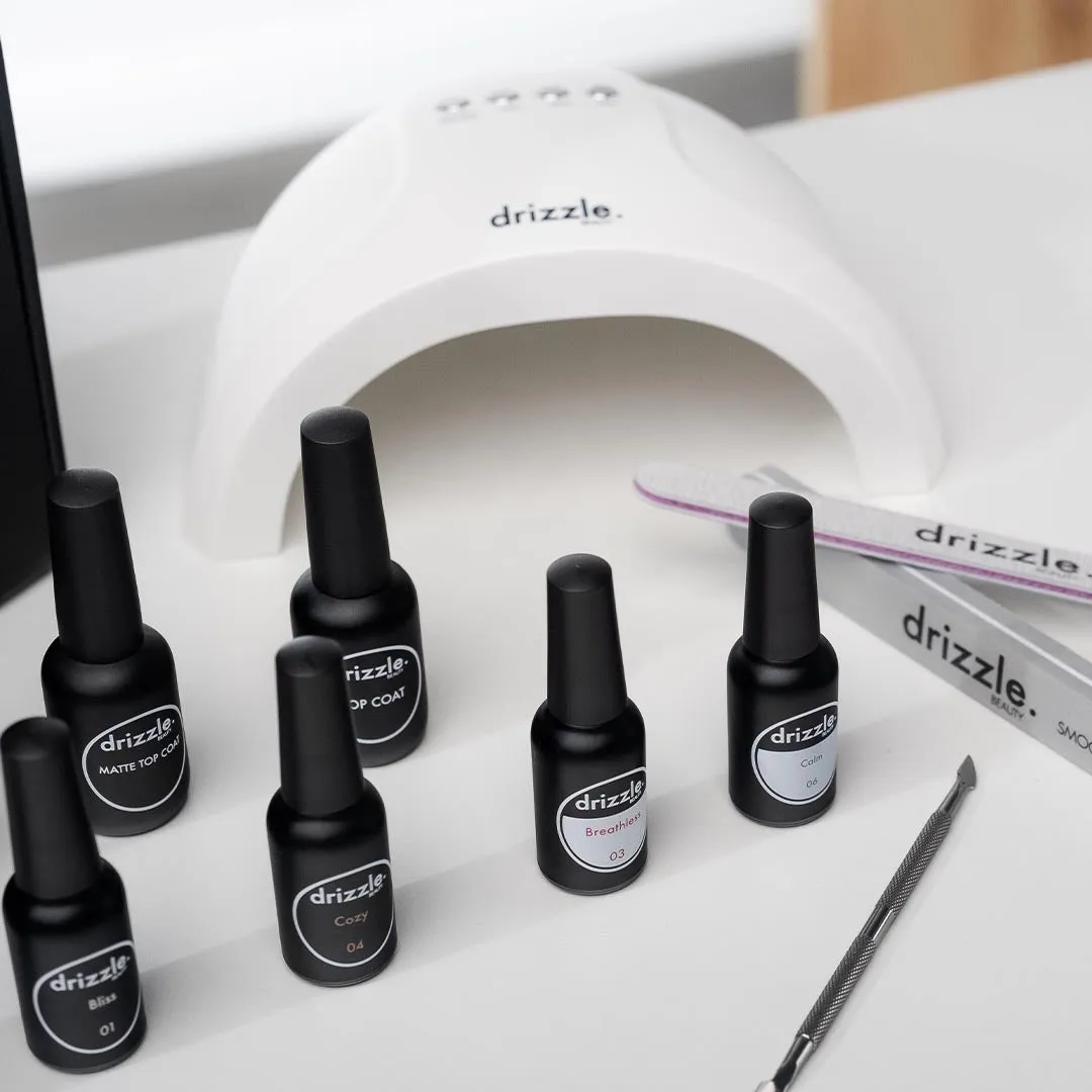 Gel At Home Classic Starter Kit with UV Light by Drizzle®