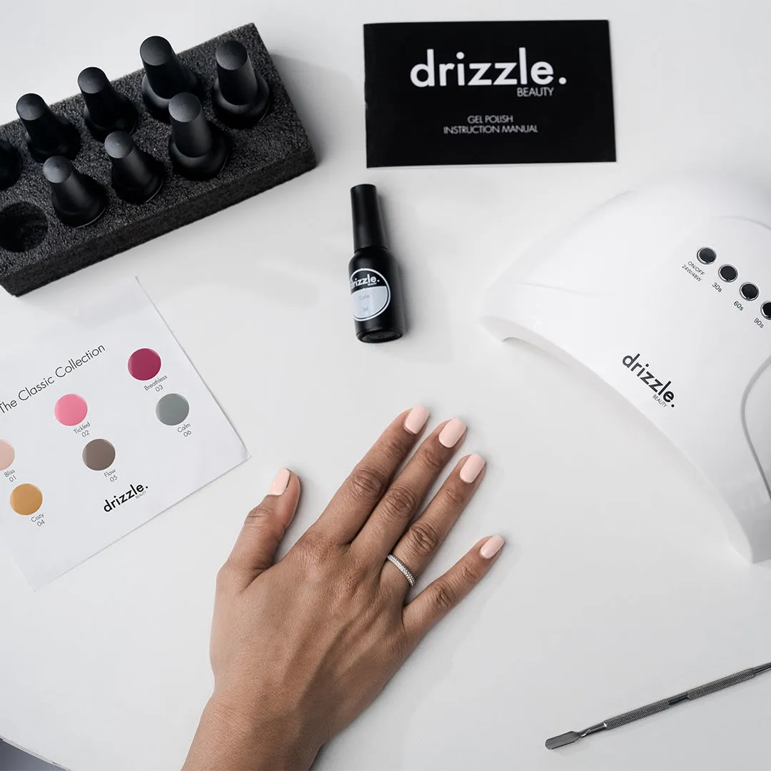 Gel At Home Classic Starter Kit with UV Light by Drizzle®
