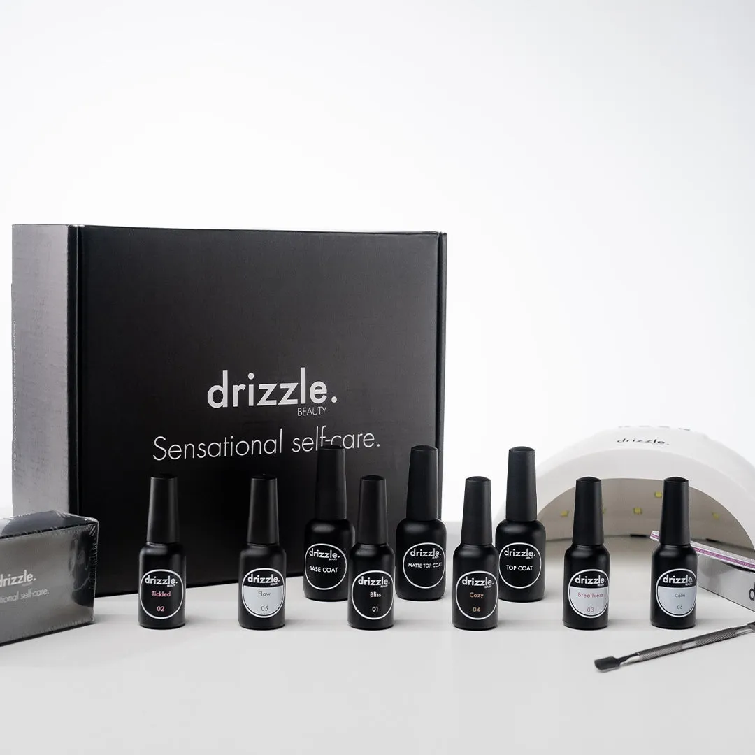 Gel At Home Classic Starter Kit with UV Light by Drizzle®
