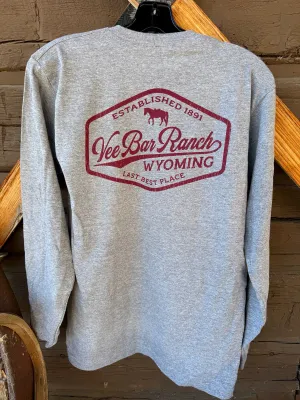 Gladius Horse Vee Bar LONG SLEEVE Tee