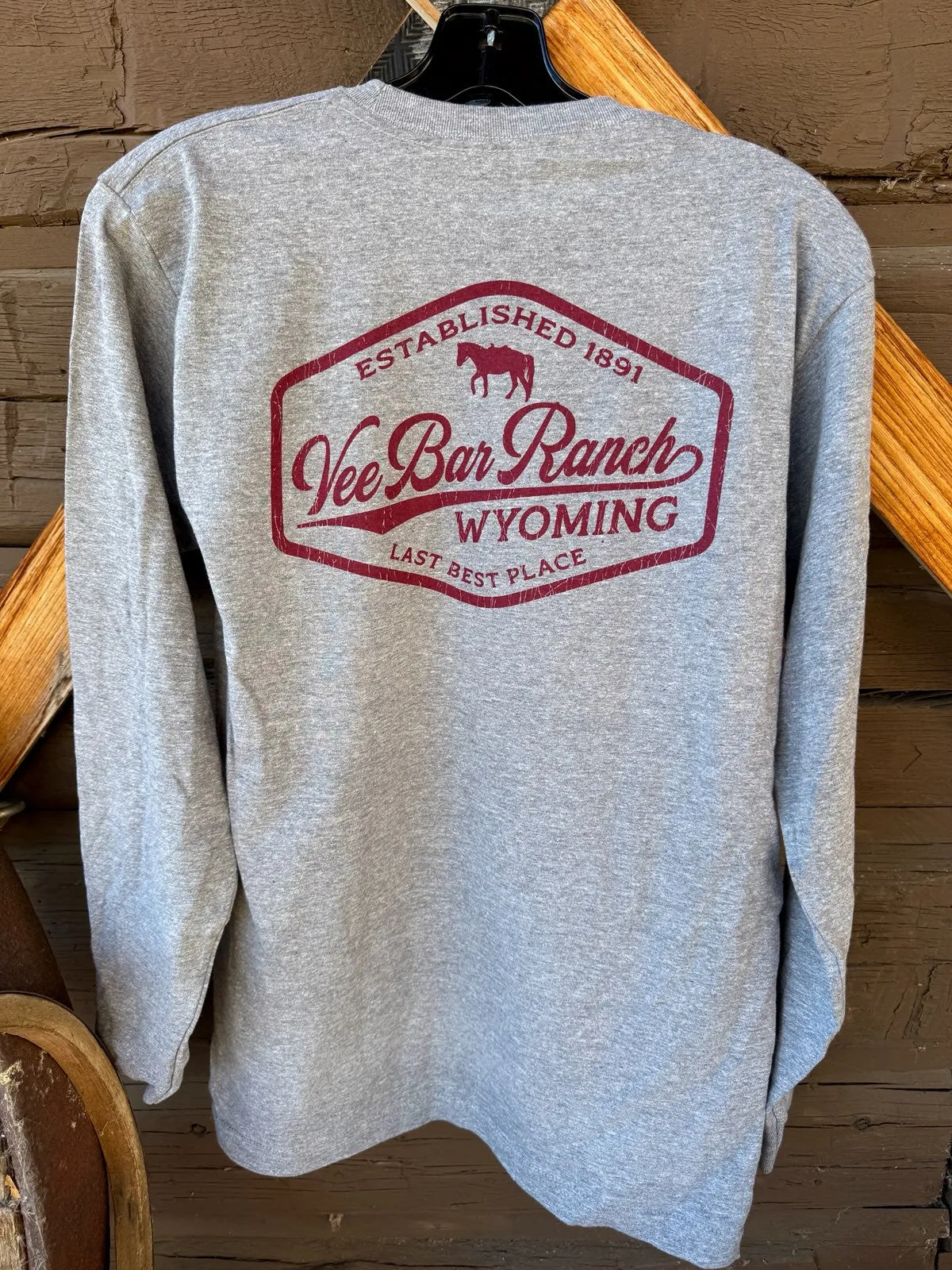 Gladius Horse Vee Bar LONG SLEEVE Tee