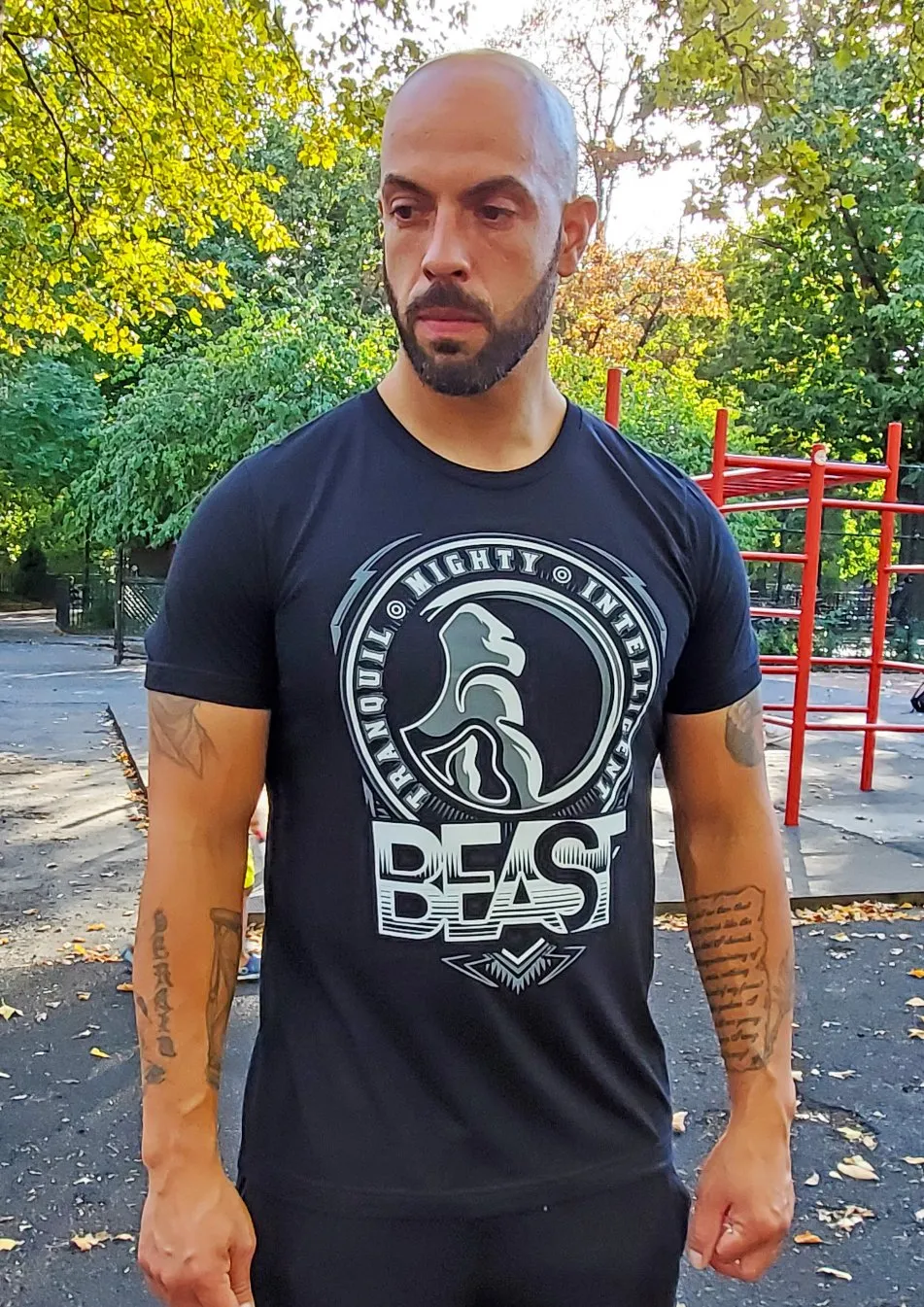 Gorilla Beast Black T-Shirt