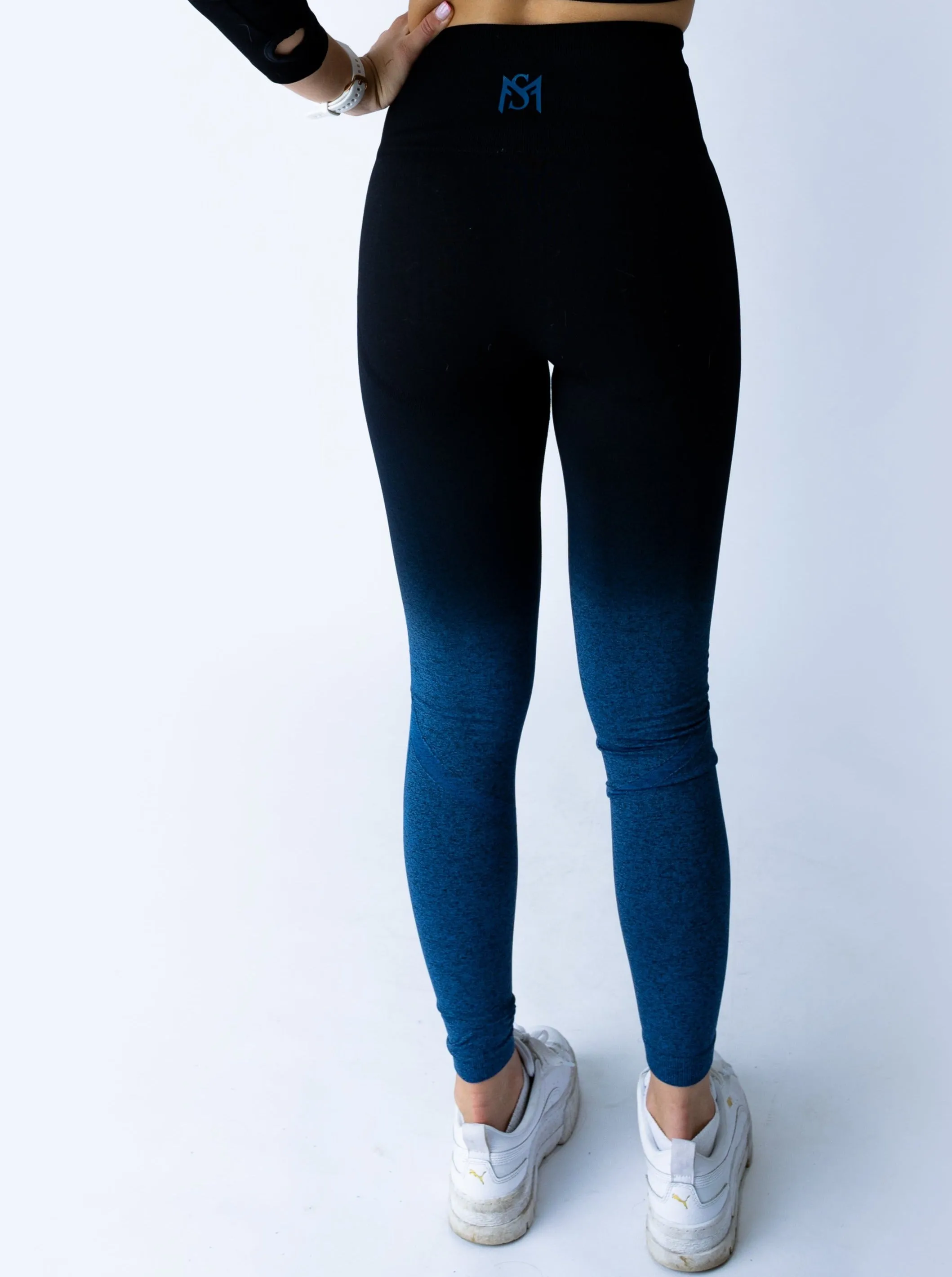 Gradient Blue Leggings