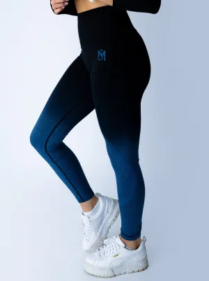 Gradient Blue Leggings