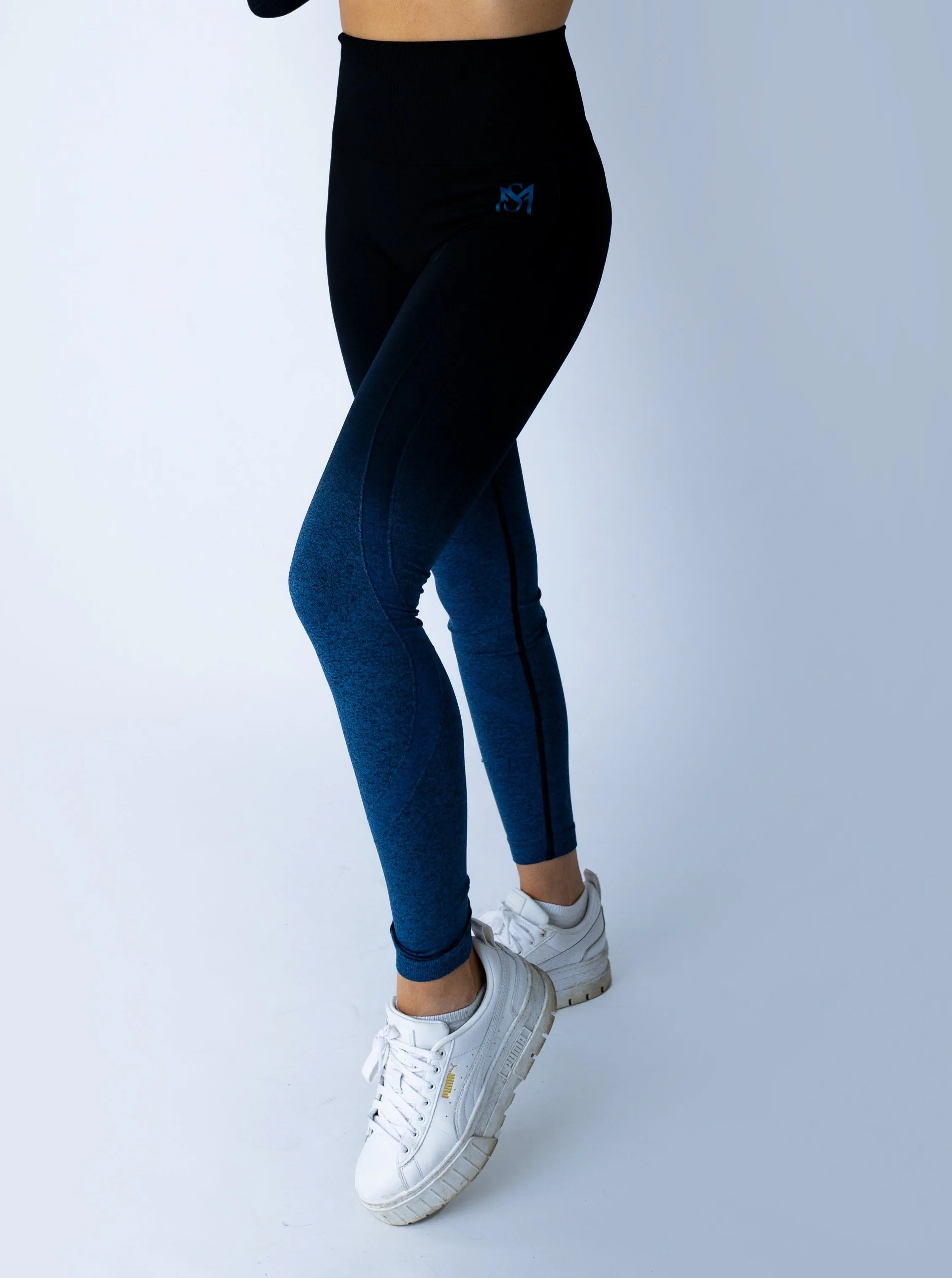 Gradient Blue Leggings