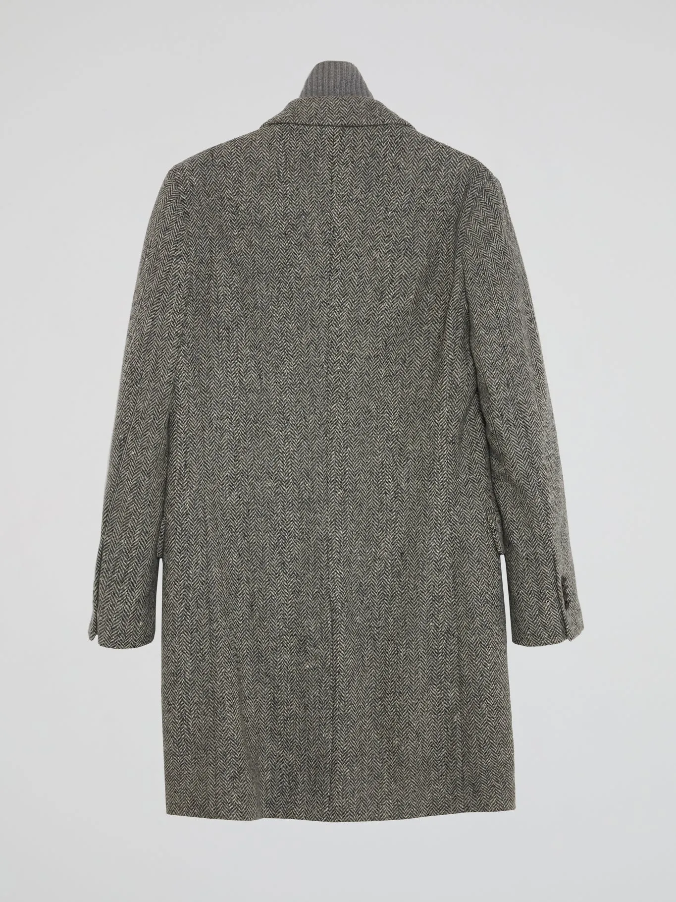 Grey Chevron Parka