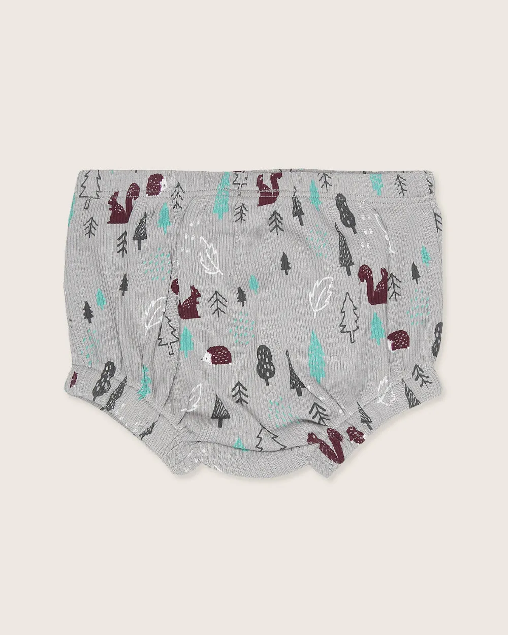 Grey Hibernate Print Bloomers