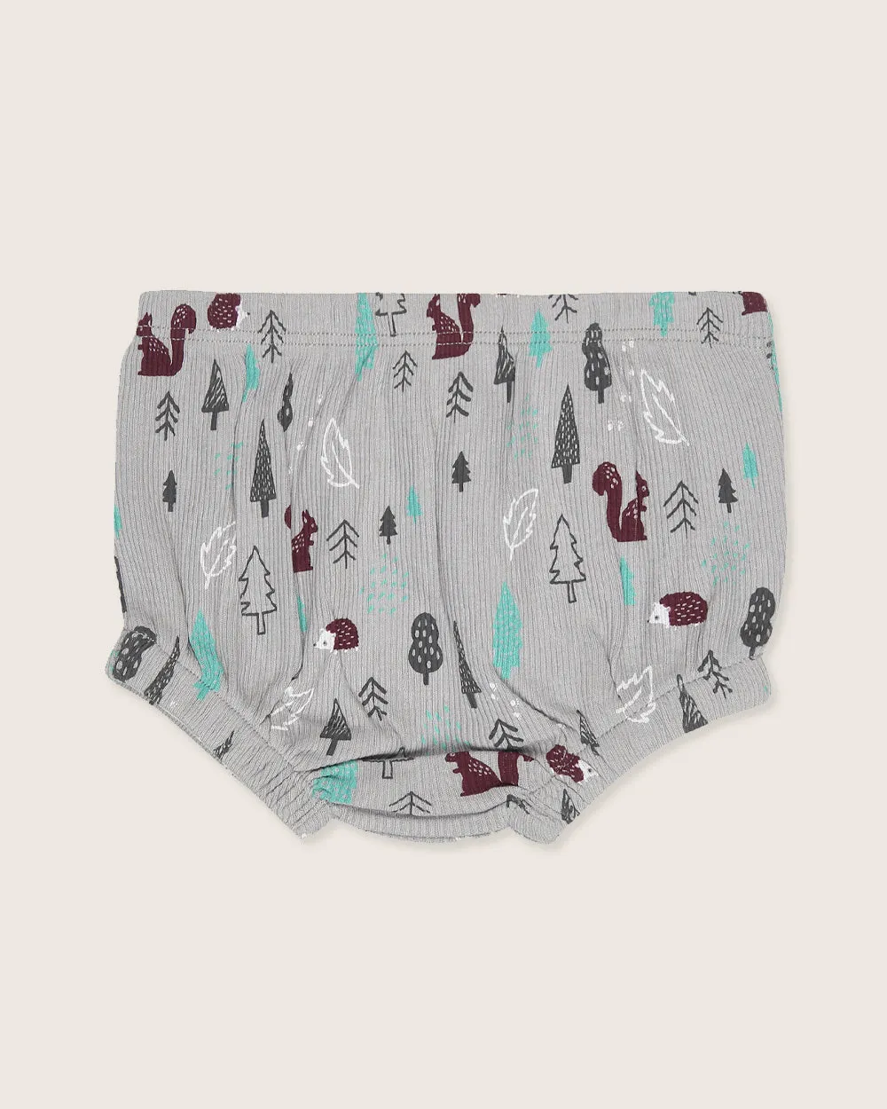 Grey Hibernate Print Bloomers