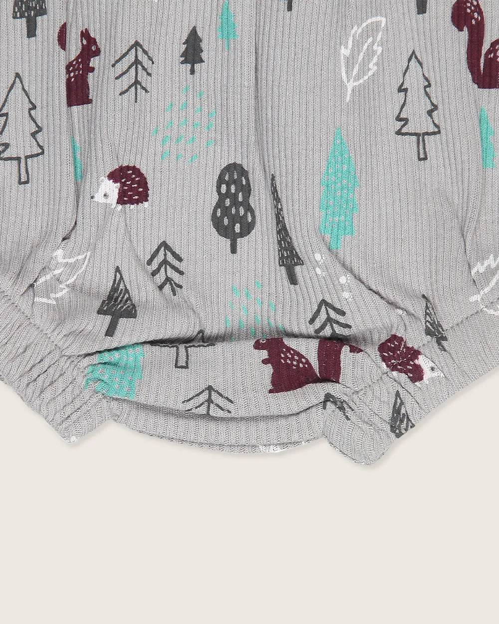 Grey Hibernate Print Bloomers