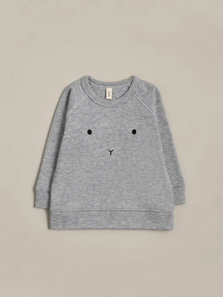 Grey Melange BUNNY Jersey