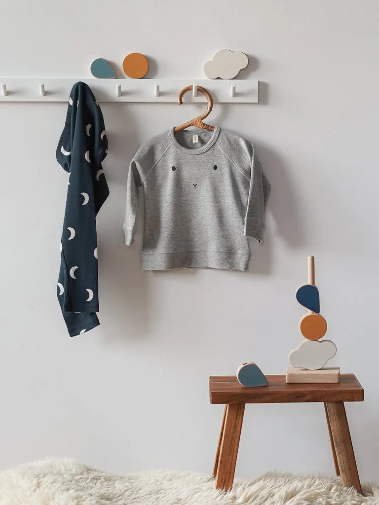 Grey Melange BUNNY Jersey