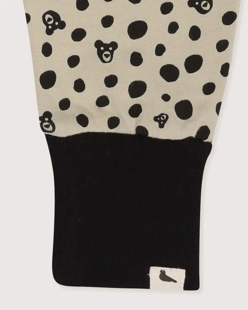 Grey Spotty Bear Print Joggers