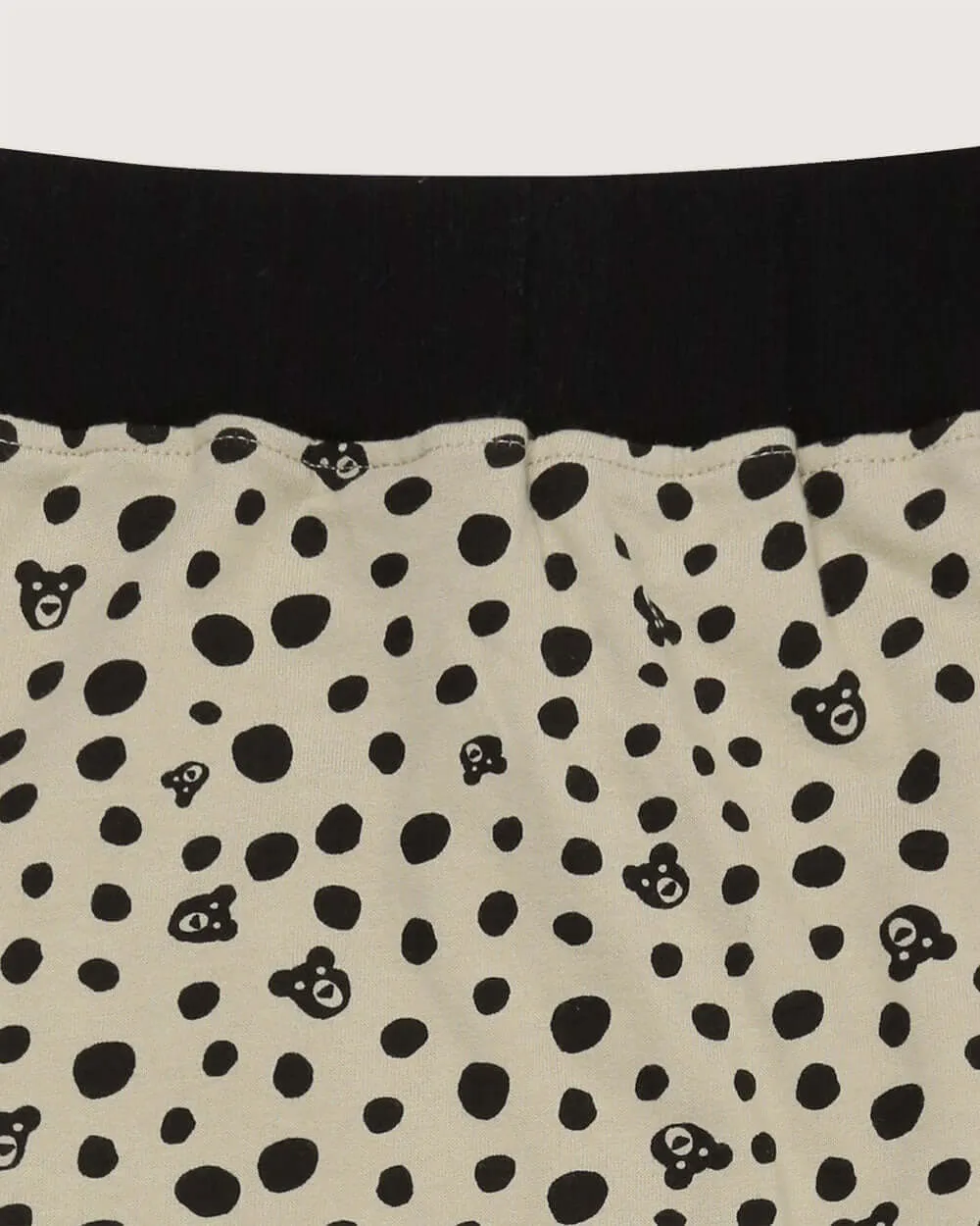 Grey Spotty Bear Print Joggers