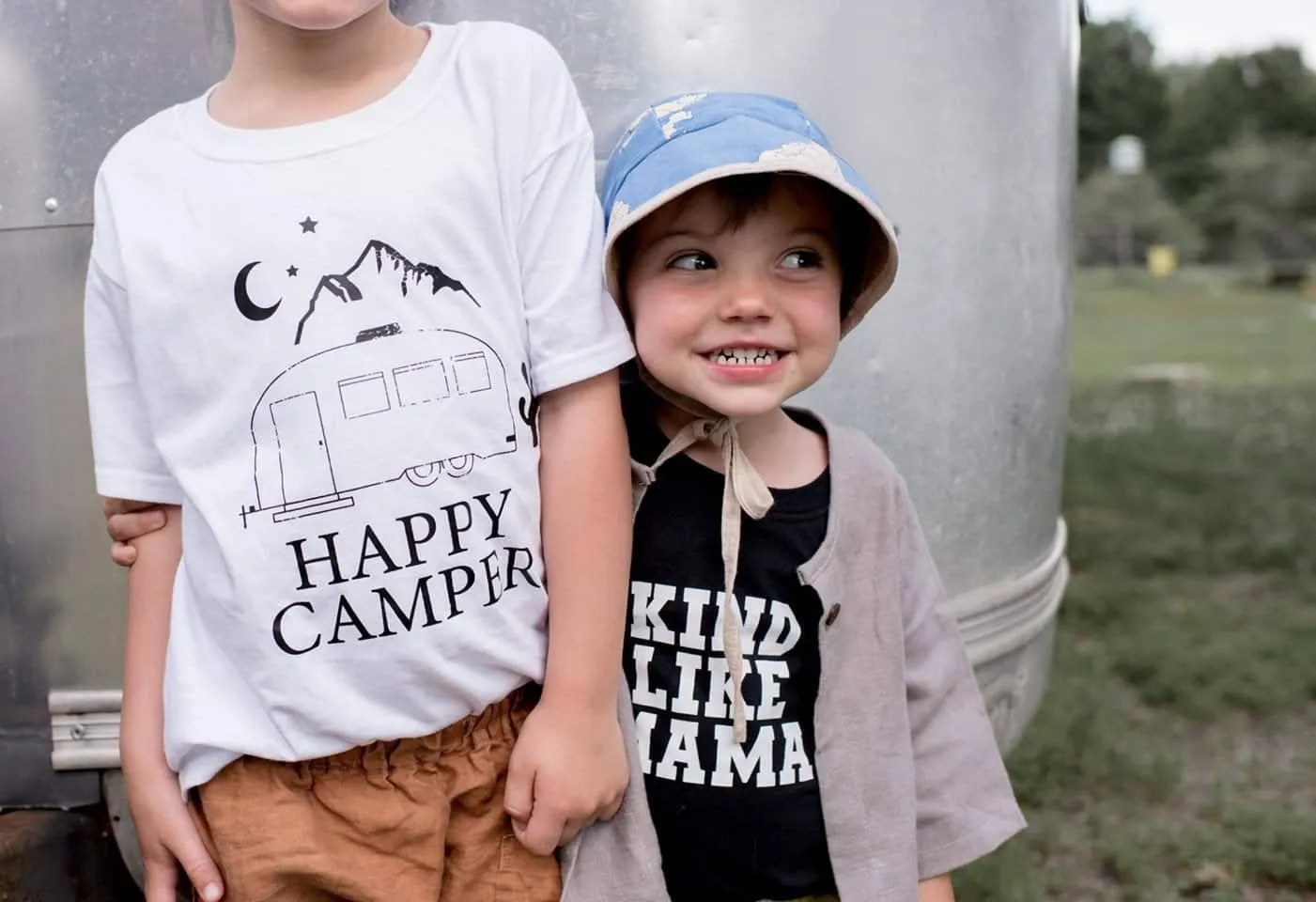 Happy Camper - Kid's   Toddler Onesies and Tees