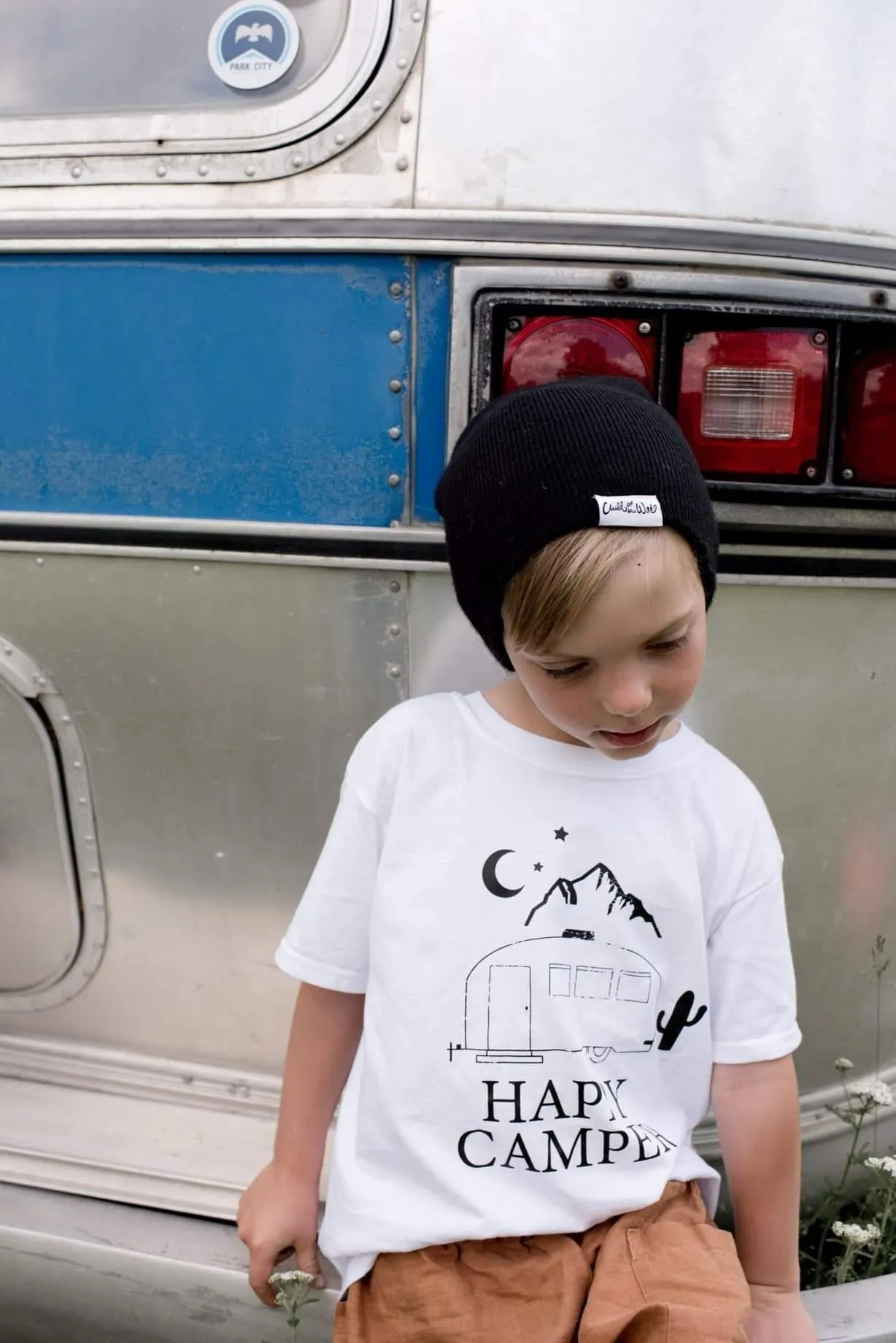 Happy Camper - Kid's   Toddler Onesies and Tees