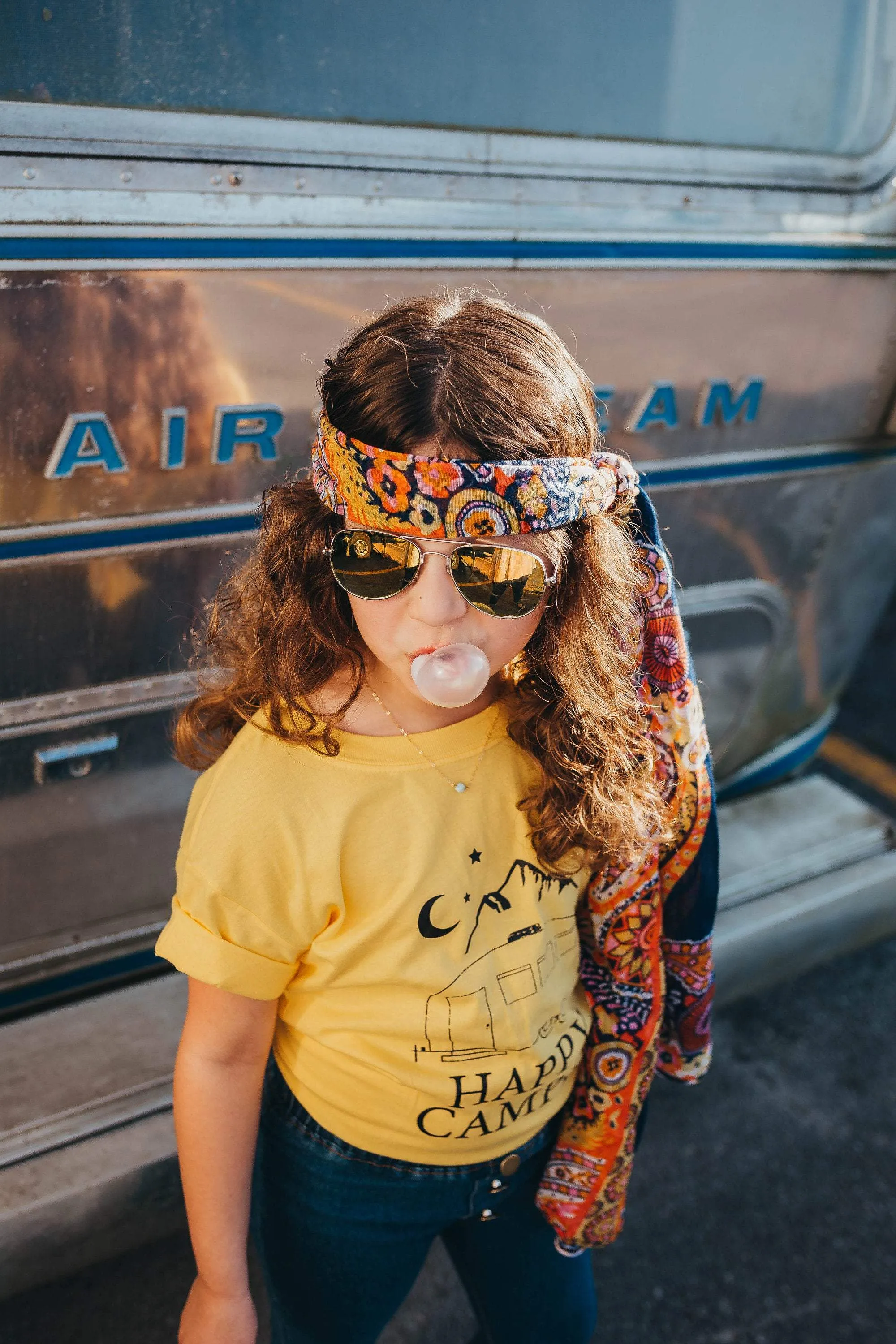 Happy Camper - Kid's   Toddler Onesies and Tees