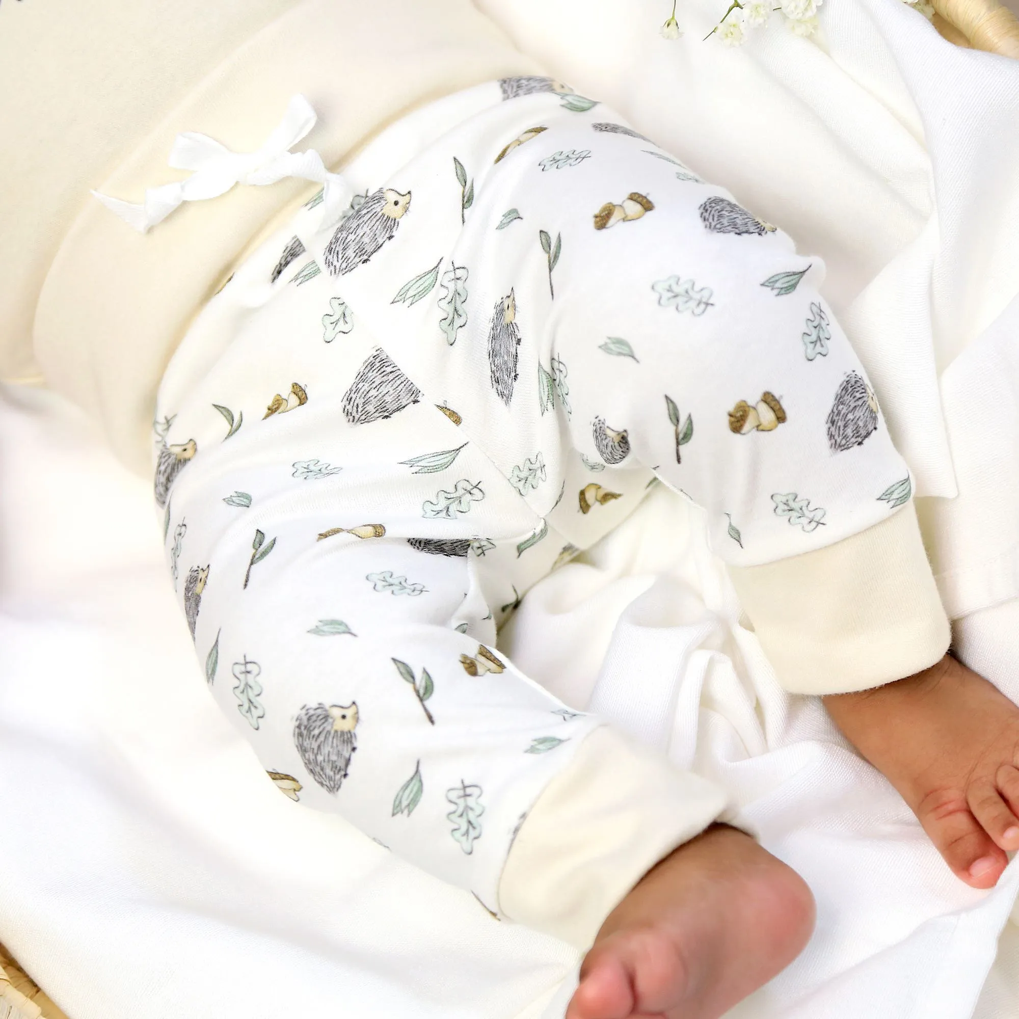 Hedgehog Snuggles | Organic Baby Set | Gender Neutral
